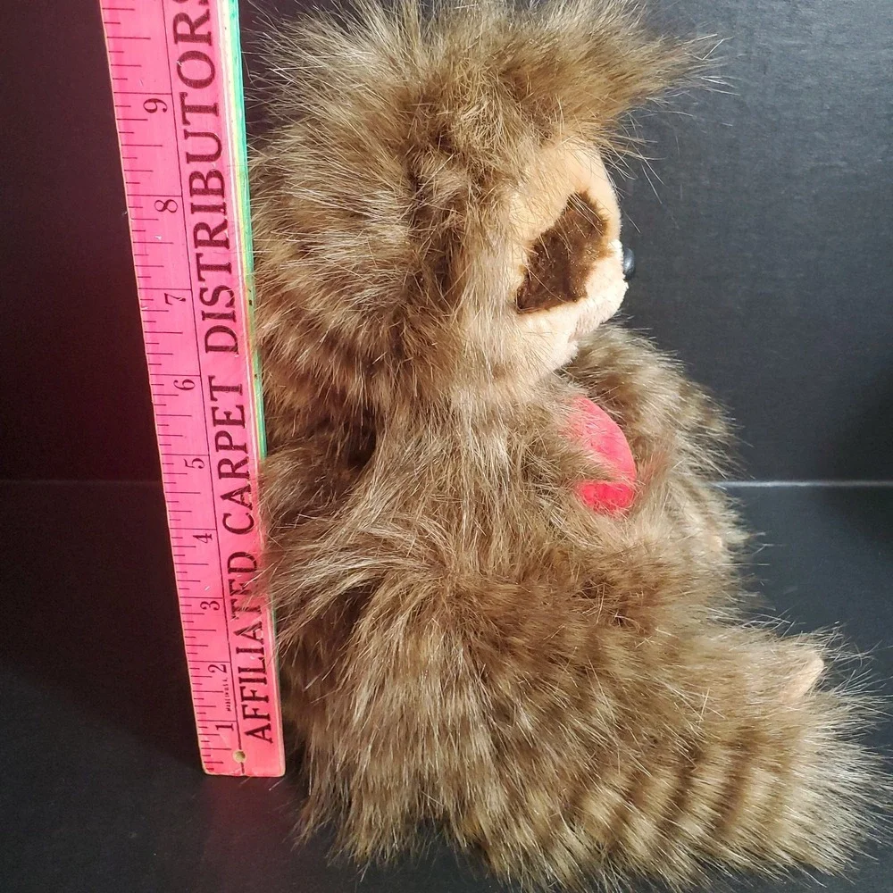 Aurora Furry Sloth Plush Holding Red Heart Romantic Love Stuffed Animal 2017